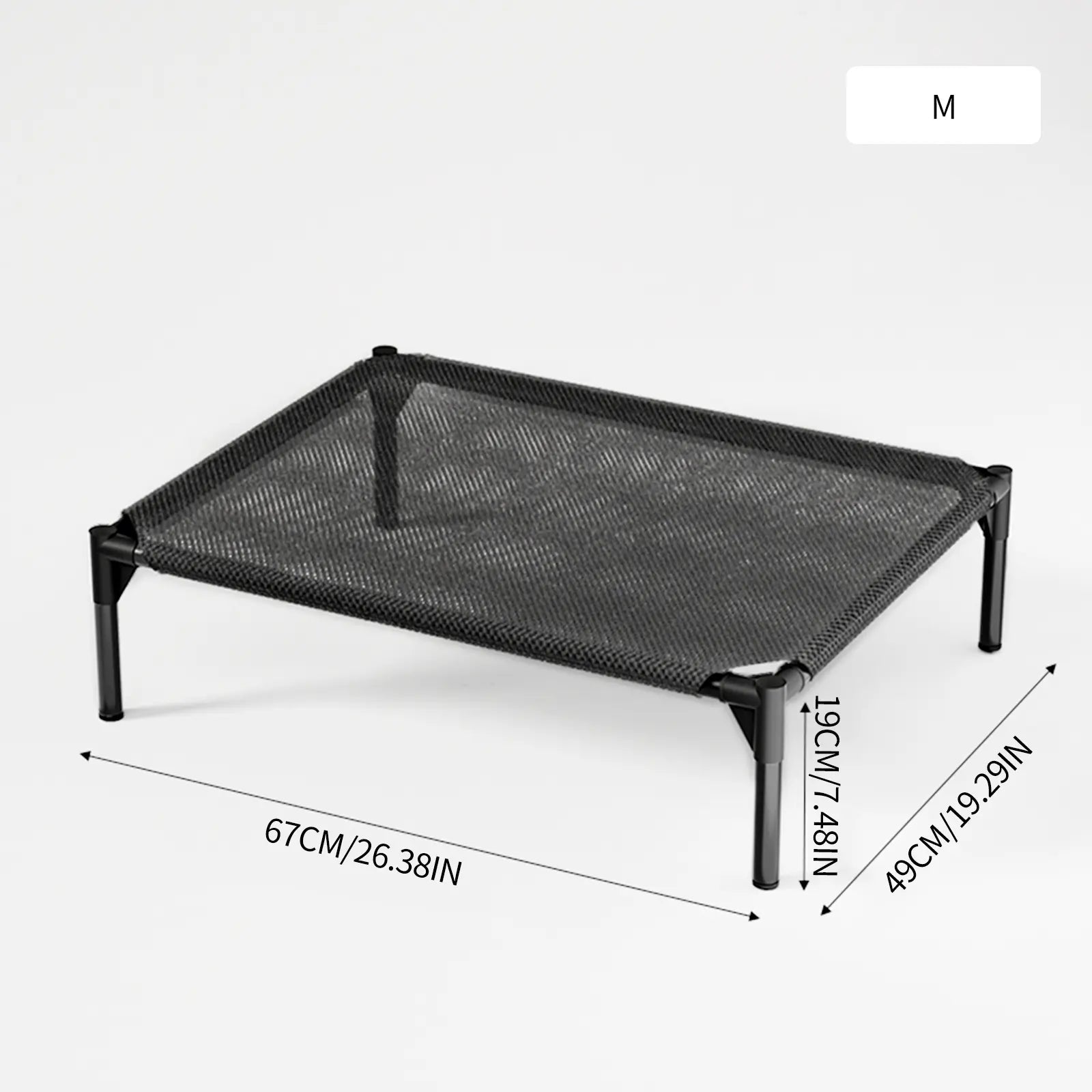Pawplanet Elevated Cooling Dog Bed - Breathable Mesh & Oxford Cloth for Ultimate Comfort, Perfect for Indoor & Outdoor Use!
